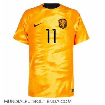 Camiseta Países Bajos Steven Berghuis #11 Primera Equipación Replica Mundial 2022 mangas cortas